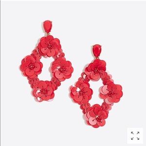J. Crew statement sequin earrings